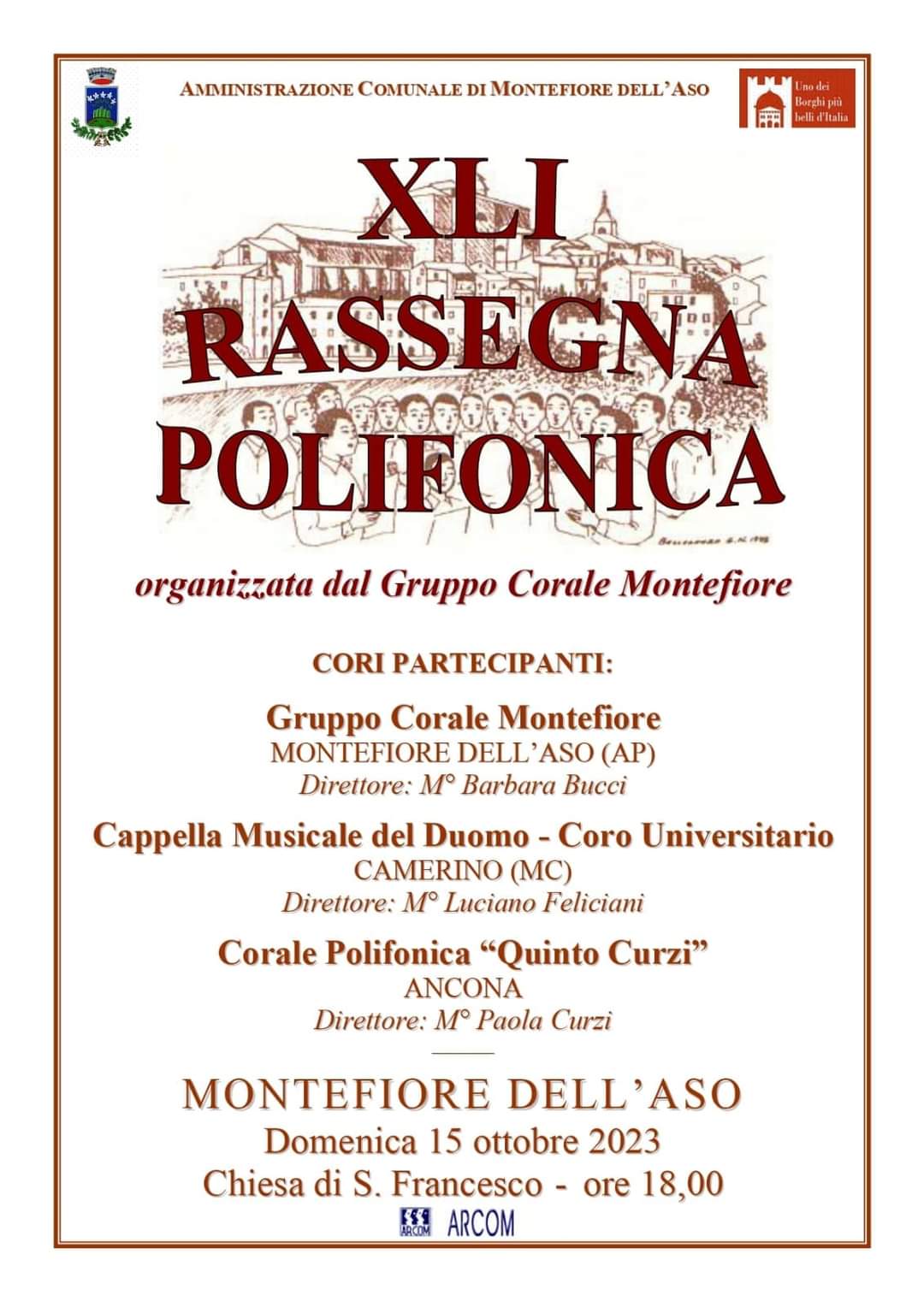 XLI rassegna polifonica